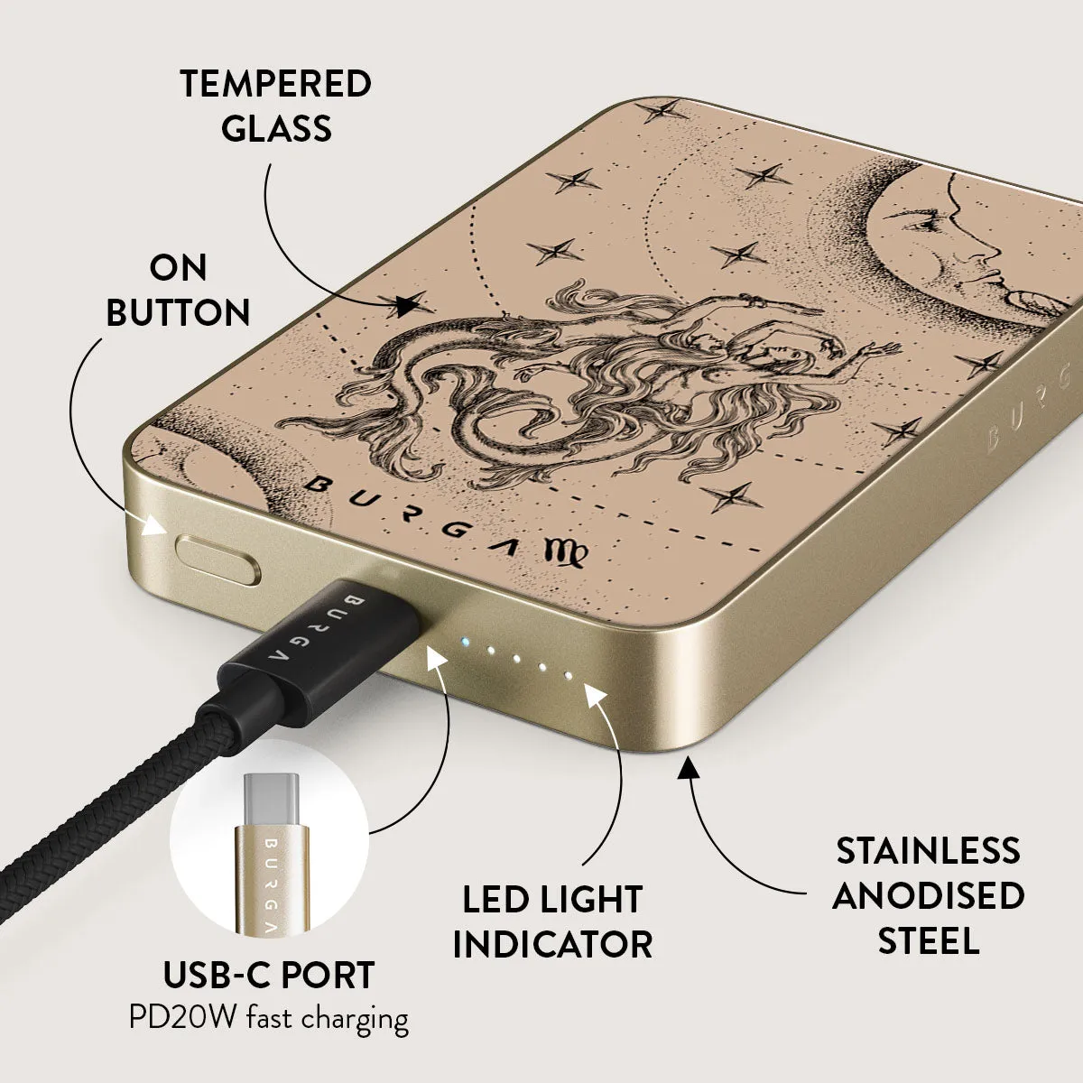 Virgo - Magnetic Power Bank