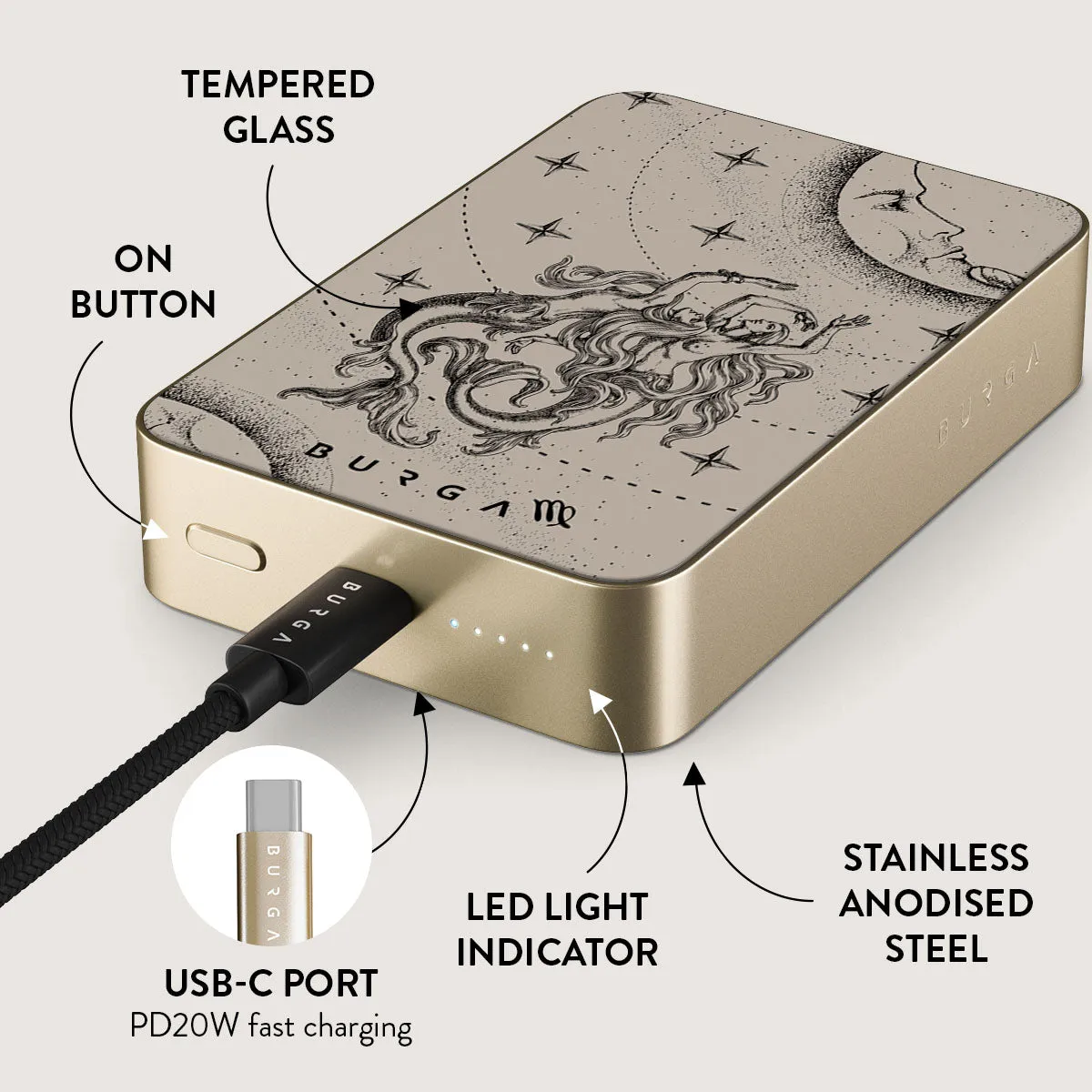 Virgo - Magnetic Power Bank