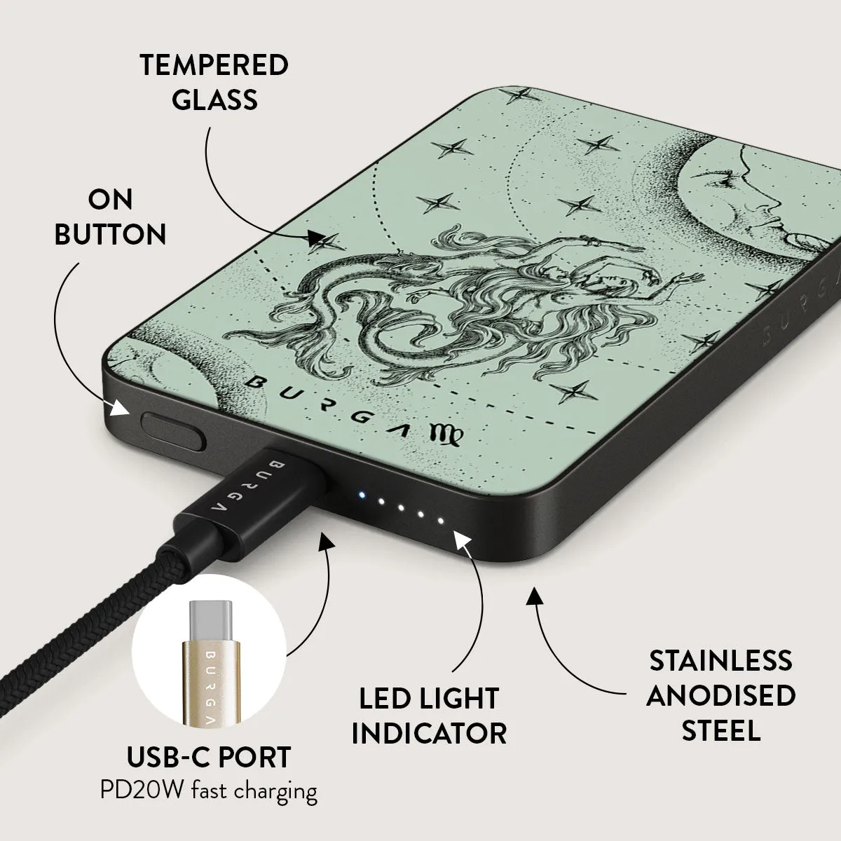 Virgo - Magnetic Power Bank