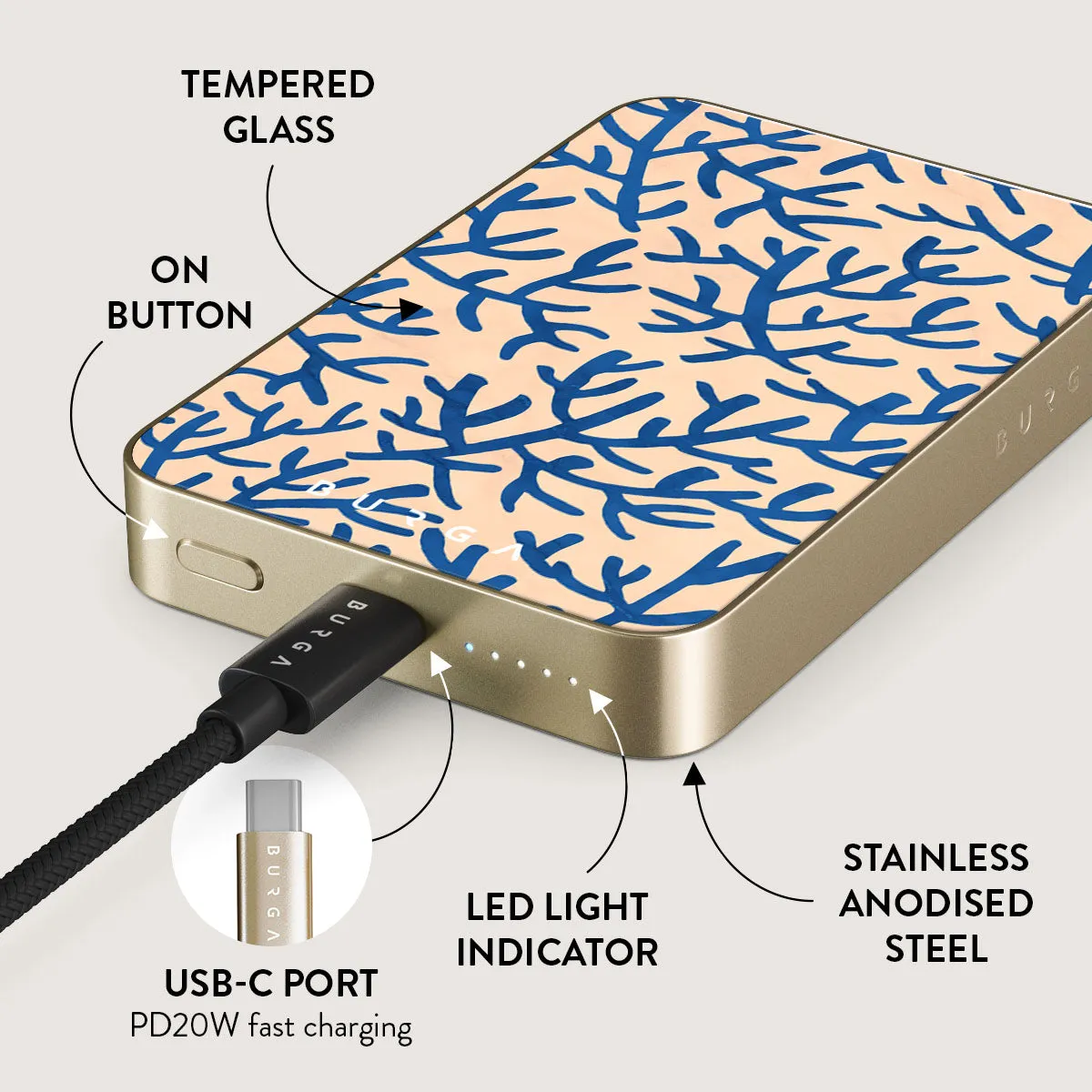 Vitamin Sea - Magnetic Power Bank