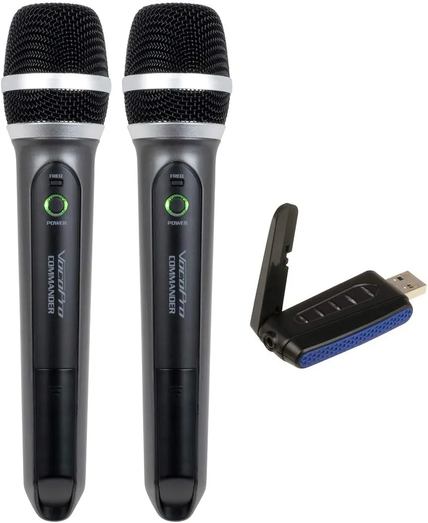VocoPro Two-Channel Digital UHF Wireless System