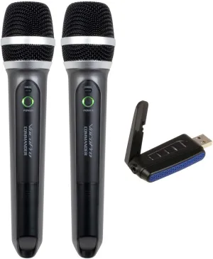 VocoPro Two-Channel Digital UHF Wireless System