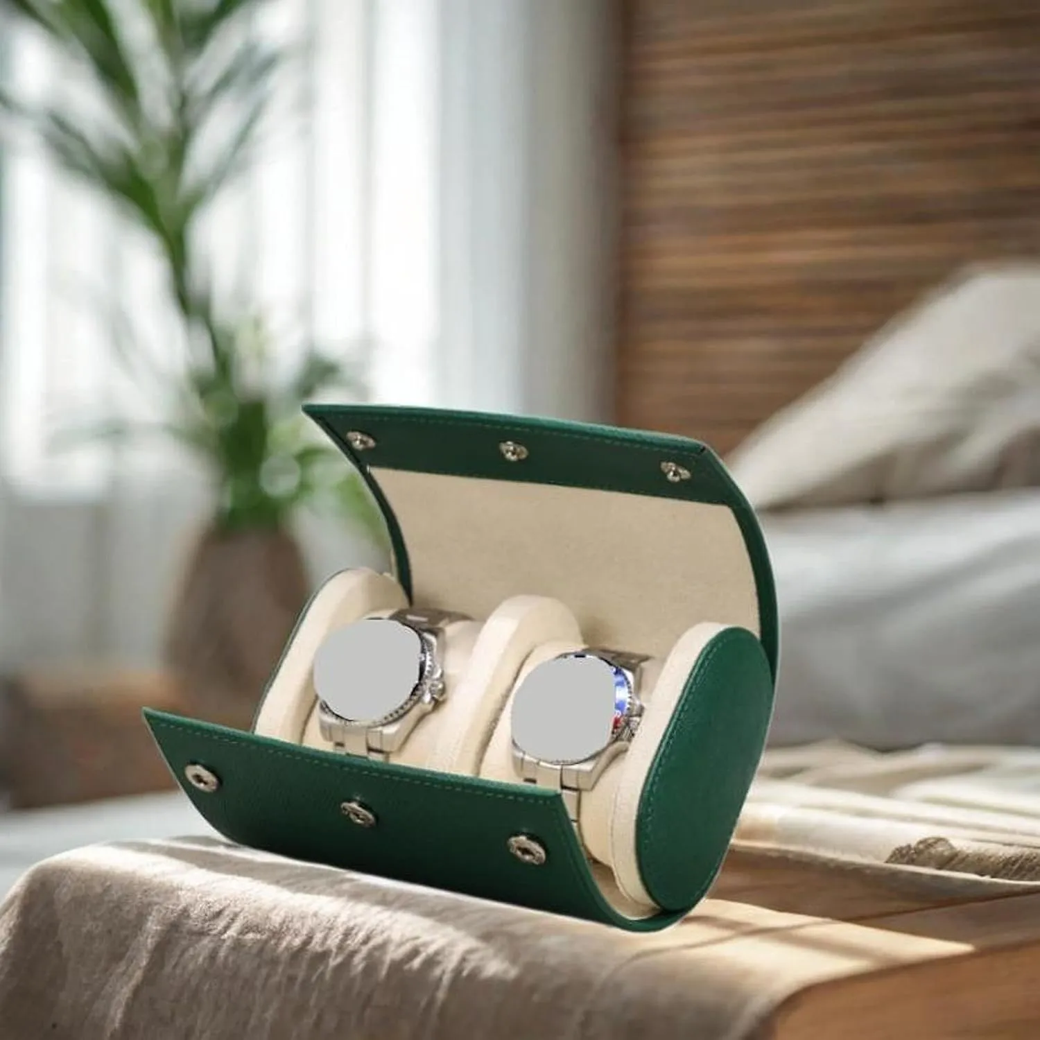 Watch Storage Box Watch Box Watch Display Case Watch Case for Father's Day Gift Table Dresser