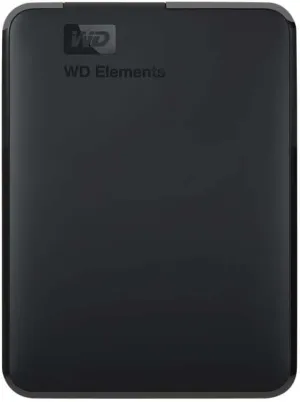 WD 1.5TB Elements Portable External Hard Drive for Windows, USB 3.2 Gen 1/USB 3.0 for PC & Mac, Plug and Play Ready - WDBU6Y0015BBK-WESN