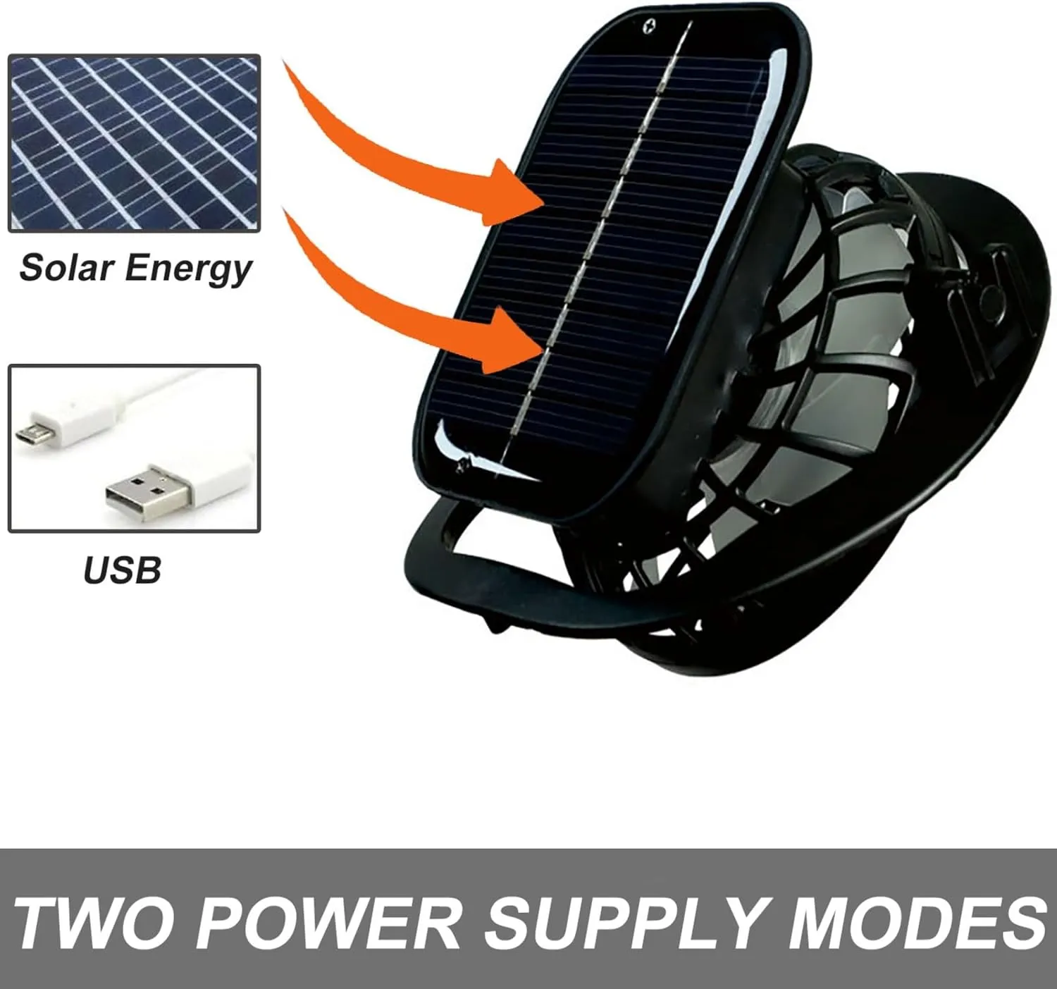 Wide Brim Solar Fan Hat Outdoor Fishing, Solar Panel Fan Outdoor Hat, Solar Powered Double Fan Hat, USB Charging Fan