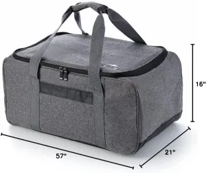 Wild Journey IGT 304 Stainless Steel Folding Table Portable Outdoor Vacation Party Camping Picnic BBQ Tools Tea Cooker Set (IGT Storage Bag)