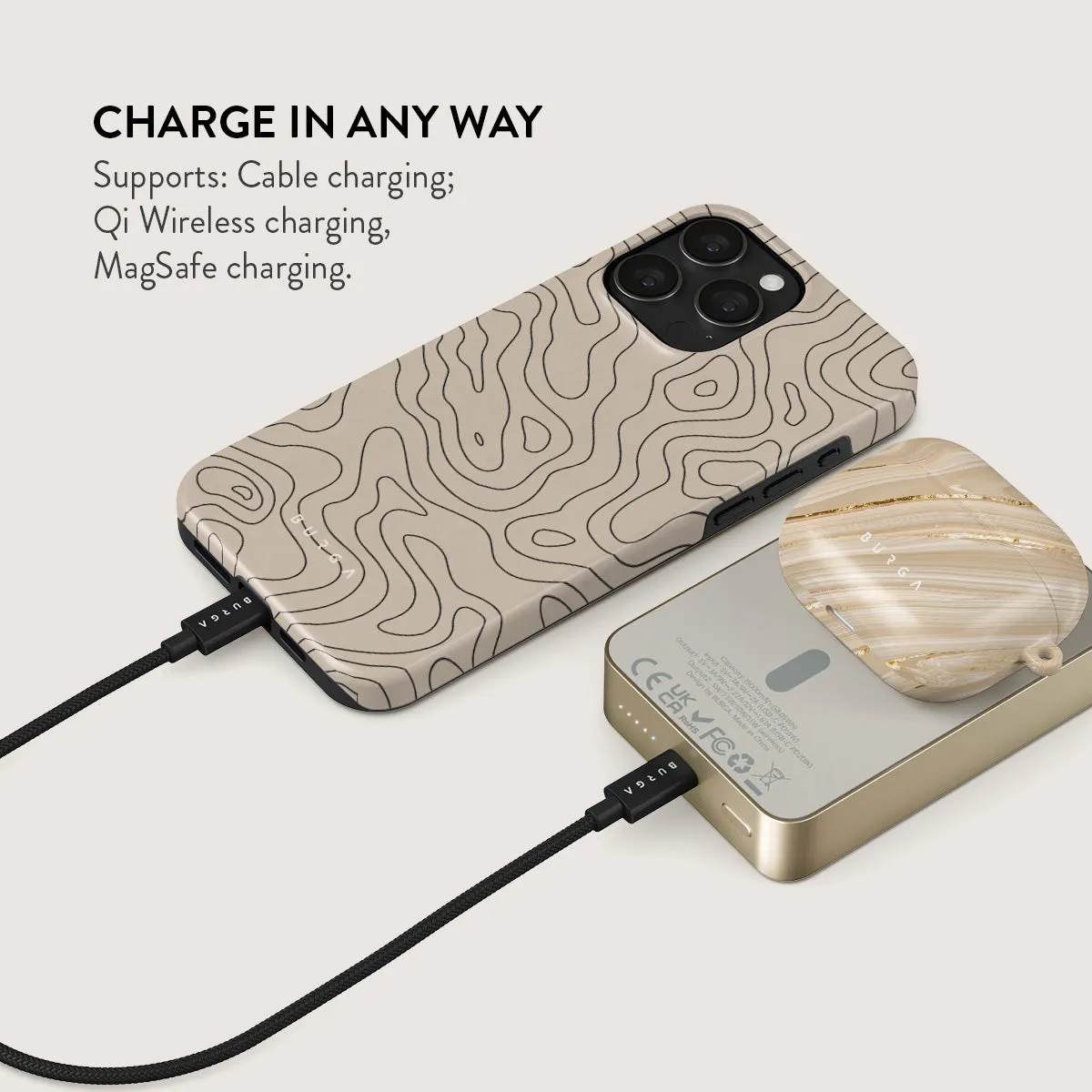 Wild Terrain - Minimalist Magnetic Power Bank