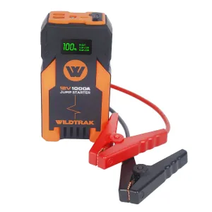 WILDTRAK Jumpstarter S1000A 13Ah H/Duty Case Torch