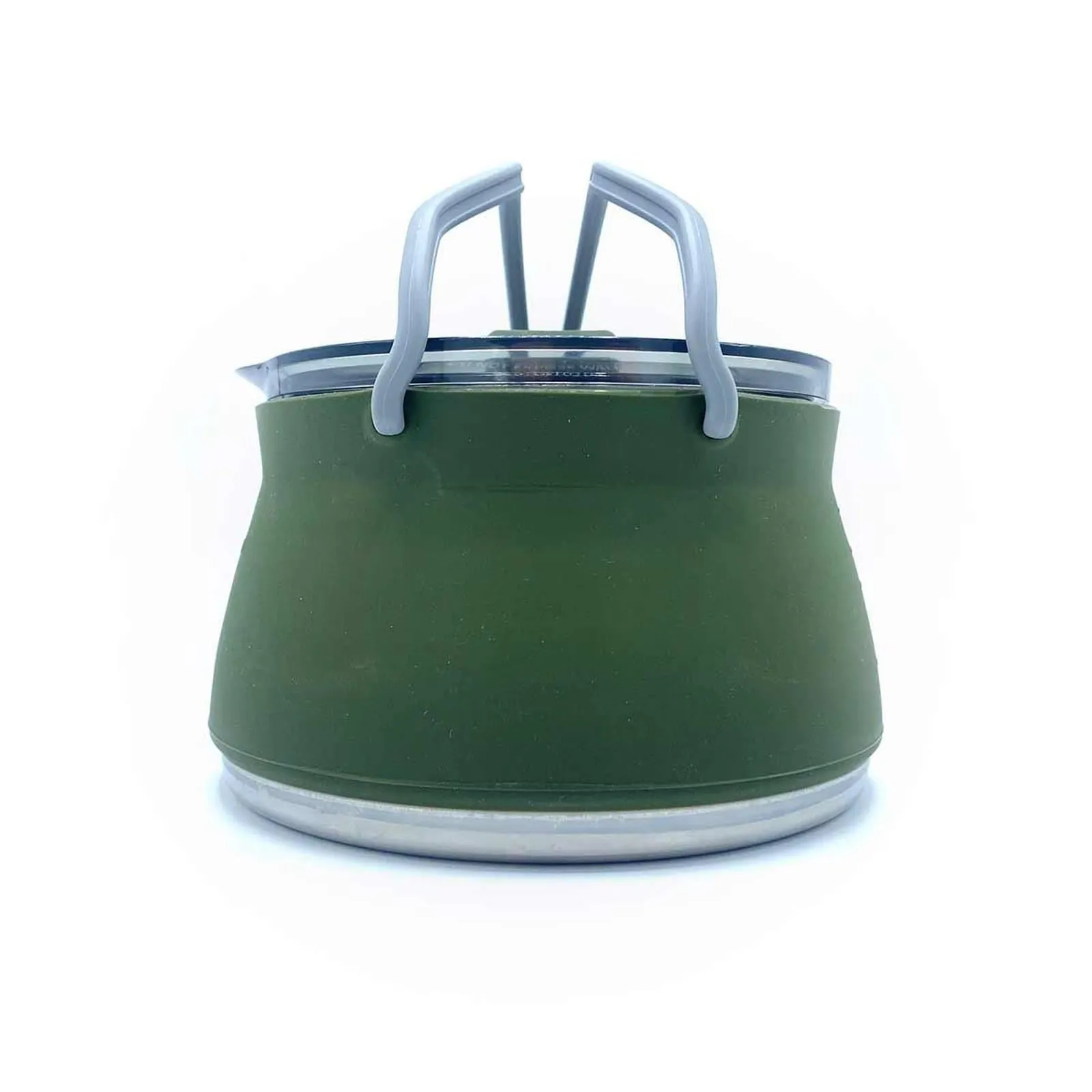 Wolf Outdoors EzyStow Collapsible Kettle 1L Olive Green