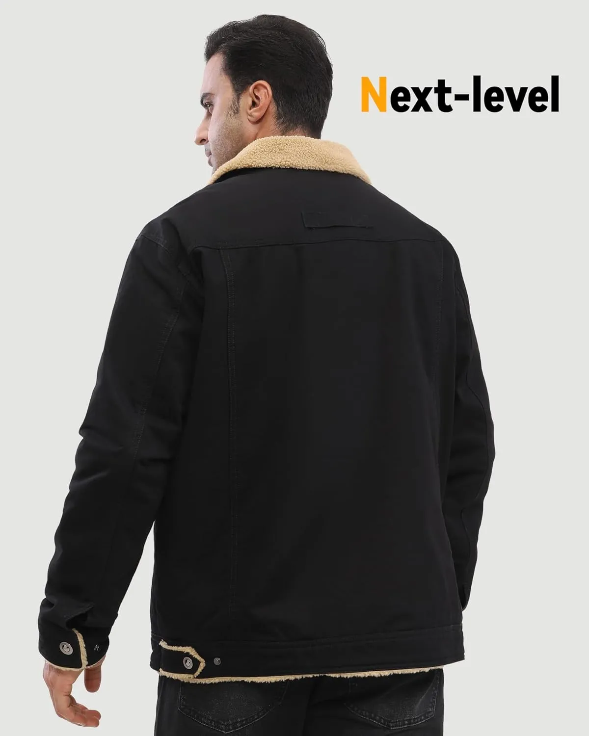 Wulcea Graphene Heated Jacket for Men 12V Fast Charge 18400mAh Large Capacity