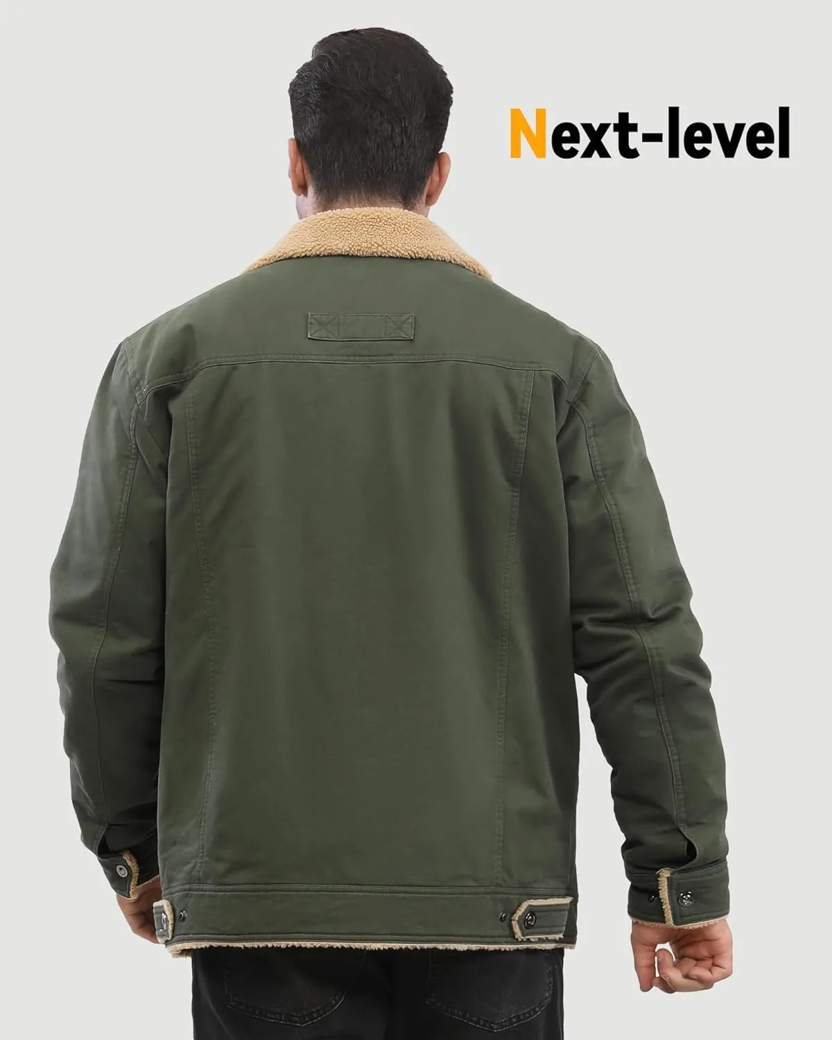 Wulcea Graphene Heated Jacket for Men 12V Fast Charge 18400mAh Large Capacity