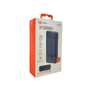 XCEED Fast Charge Powerbank PD22.5W   18W 20000MAH XC611