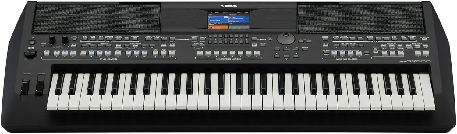YAMAHA, 61-Key Portable Keyboard (PSRSX600)